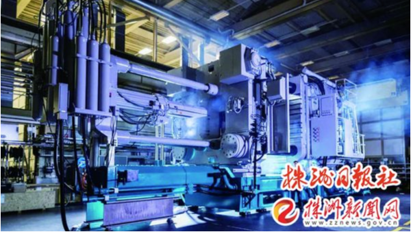 国内首台超大型压铸机落户株洲星座娱乐